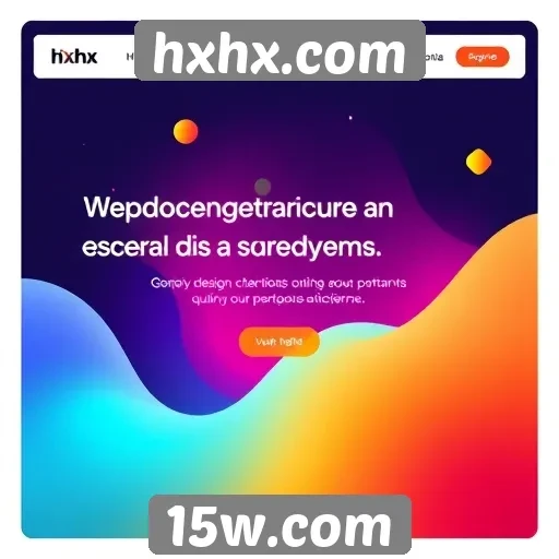 Impacto do design visual no engajamento dos usuários em hxhx.com